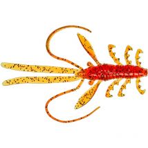 Leurre Souple Gunki Naiad 100 - 10cm - Par 5 Motoroil Red Flk