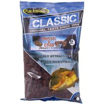 Pellet D'amorçage Fun Fishing Classic - 700g Moule Crab - Pêcheur.com