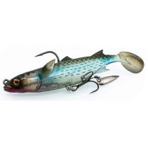 Leurre Souple Armé Chasebaits Poddy Mullet 125 - 12.5cm Muddy Mullet