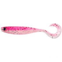 Amostra Flexível Mustad Mezashi Curly Tail Minnow - 9cm - Pack De 6 Mus51044