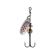 Cuiller Tournante Mepps Comet Argent Point Rouge No0 - Pour Pêche des Carnassiers - Pêcheur.com