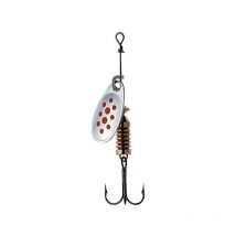 Cuiller Tournante Mepps Comet Argent Point Rouge No00
