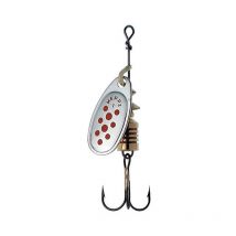 Cuiller Tournante Mepps Comet Argent Point Rouge No1
