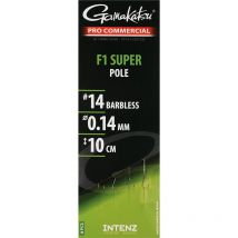 Bas De Ligne Gamakatsu F1 Super - Pole No14 - 10cm - Pêcheur.com
