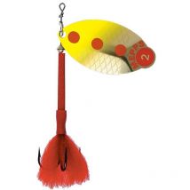 Cuiller Tournante Mepps Lusox Fluo Or Chartreuse No2 - Pêcheur.com