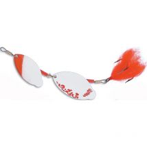 Cuiller Tournante Mepps Tandem Brochet Rouge Blanc Argent No3