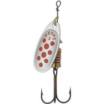 Cuiller Tournante Mepps Comet Argent Point Rouge No3 - Pour Pêche des Carnassiers - Pêcheur.com