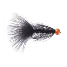 Mouche Tof Streamer Brewer Hot Bead - Noir No6 - Noir - Pêcheur.com