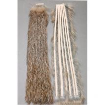Rabbit Strip Fly Scene Zonkerstrips - 3mm Natural Chinchilla