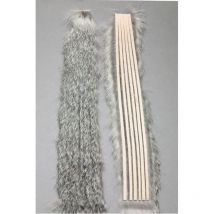 Rabbit Strip Fly Scene Zonkerstrips - 3mm Natural Grizzly - Pour Pêche à la mouche - Pêcheur.com