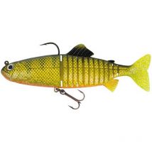 Leurre Souple Arme Fox Rage Jointed Replicant - 20cm Natural Perch Uv - Pour Pêche des Carnassiers - Pêcheur.com