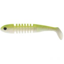 Leurre Souple Delalande Skeleton 14cm Natural Yellow - Pêcheur.com