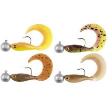 Kit Leurres Souples Armés Fox Rage Ultra Uv Micro Grub Tail Loaded Lure Pack Nmc042 - Pêcheur.com