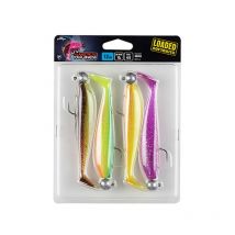 Kit Gummiköder Fox Rage Zander Pro Loaded Uv Mixed Colour Packs Nmc045