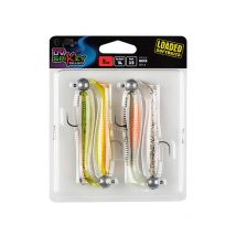 Kit Esche Flessibili Fox Rage Spikey Loaded Uv Mixed Colour Packs Nmc048