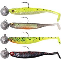 Soft Lures Kit Fox Rage Ultra Uv Micro Tiddler Fast Loaded Lure Pack Nmc060