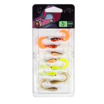 Zestaw Przynet Miekkich Fox Rage Micro Grub Tail Uv Mixed Colour Nmc062