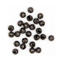Bille Tungstène Fly Scene Tungsten Beads Slotted - Faceted Noir - 4mm