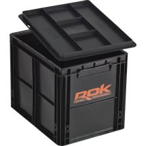 Boite Rok Fishing Crate Noir - Caisse + Couvercle