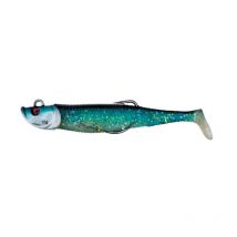 Leurre Souple Flashmer Blue Shad 15cm Noir Vintage (nv)