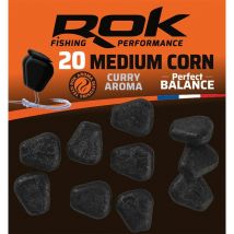 Mais Artificiel Rok Fishing Medium Corn Perfect Balance Aromatise Noir