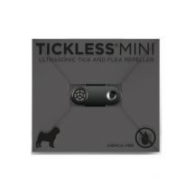 Répulsif Puces Et Tiques À Ultrason Rechargeable Tickless Mini Dog Noir