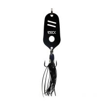 Cuiller Ondulante Zeck Blinker Jörg Octo Spoon - 45g Noir