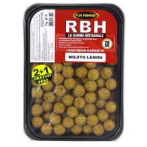Bouillette Fraiche Carpe Fun Fishing Rbh Ø 20mm - Mojito Lemon - Déstockage