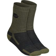 Chaussettes Homme Korda Merino Wool Socks Olive - 44/46 - Pêcheur.com
