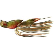 Jig Live Target Hollow Body Craw - 14g Olive Orange - Pour Pêche des Carnassiers - Pêcheur.com
