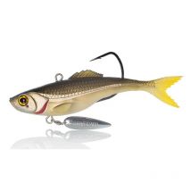 Leurre Souple Armé Chasebaits Rip Snorter - 8cm Olive Whitebait - Pour Pêche des Carnassiers - Pêcheur.com