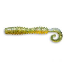 Leurre Souple Crazy Fish Active Slug 4" - 10cm - Par 6 Olive