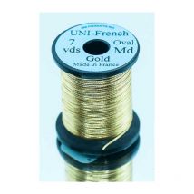 Fil De Montage Uni French Oval Or - Xs - Pour Pêche à la mouche - Pêcheur.com