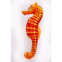 Coussin Hippocampe Gaby Orange - 60cm - Pêcheur.com