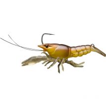 Leurre Coulant Live Target Live Craw Finess Bait - 7.5cm Orange Brown Craw