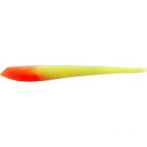 Leurre Souple Madness Mother Worm - 20cm - Par 4 Orange Chartreuse