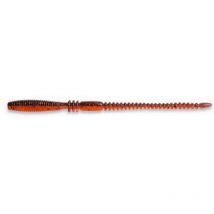 Leurre Souple Crazy Fish Cruel Leech 5.1" - 13cm - Par 6 Orange Coffee