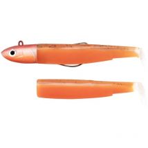 Kit Leurre Souple Arme Fiiish Combo Black Minnow 160 + Tete Plombee Deep Orange Glow
