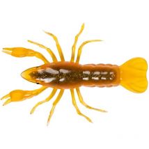 Leurre Souple Mustad Crawfish 2.8" - 7.1cm - Par 6 Orange Green - Pêcheur.com