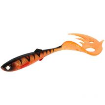 Leurre Souple Mikado Sicario Pike Tail - 10,5cm - Par 4 Orange Perch