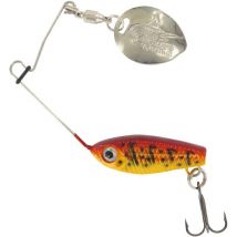 Micro Spinnerbait Powerline Jig Power Yogospin - 3.5g Orange - Pour Pêche de la Truite - Pêcheur.com