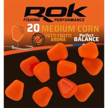 Mais Artificiel Rok Fishing Medium Corn Perfect Balance Aromatise Orange - Pêcheur.com