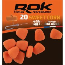 Mais Artificiel Rok Fishing Ultra Soft Sweet Corn Perfect Balance Orange - Pêcheur.com