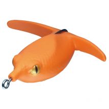 Leurre Souple Deps Basirisky Hardbelly 70 - 7cm Orange - Pour Pêche des Carnassiers - Pêcheur.com