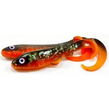 Leurre Souple Bonibaits Happy Hybrid - 28cm Orange - Pêcheur.com