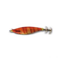Turlutte Squidy Totoy Bruiteuse - 7cm Orange Zébrée