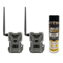 Caméra De Chasse Spypoint Flex-m Twin Pack Pack Flex M Twin + Aerosol Goudron Black Beast Offert