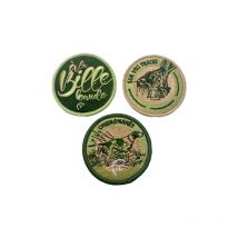 Patch Personnalisé Sur Vos Traces - Collection Petit Gibier Pack Petit Gibier - Lot De 3 Patchs