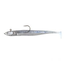 Leurre Souple Armé Powerline Gts Monté 2.5" - 5cm Paillette Bleu Ventre Nacré - Pour Pêche des Carnassiers - Pêcheur.com