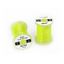 Tinsel Tof Sybai Flat Tinsel Pearl Fluo Yellow - Pour Pêche à la mouche - Pêcheur.com